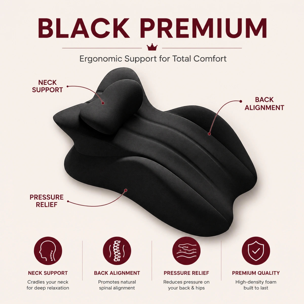 Sweet Spot Pillow - The Pillow That Makes Her Grip The Sheets