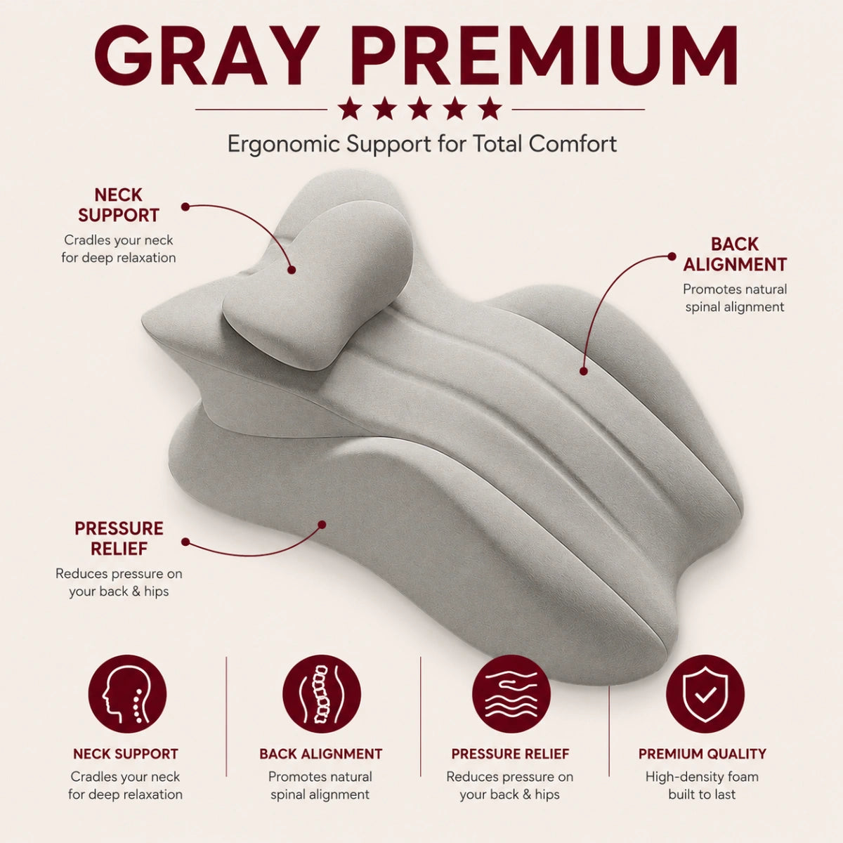Sweet Spot Pillow - The Pillow That Makes Her Grip The Sheets